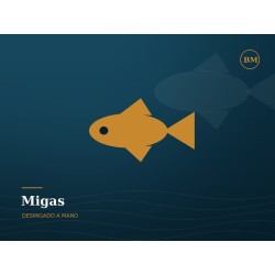 Migas de bacalao desalado 500 g | Bacalao Maribel