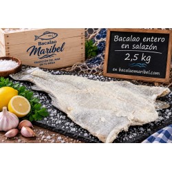 Bacalao entero en salazón | Bacalao Maribel